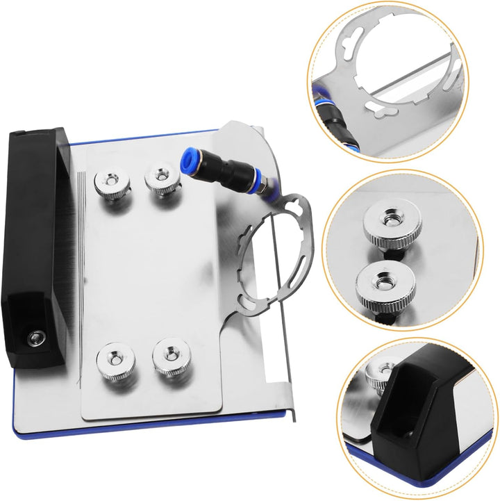 Gadpiparty Chamferer Fasenrahmen Winkelschleifer-fasenhalterung Anfaswerkzeug Winkelschleifer Winkel