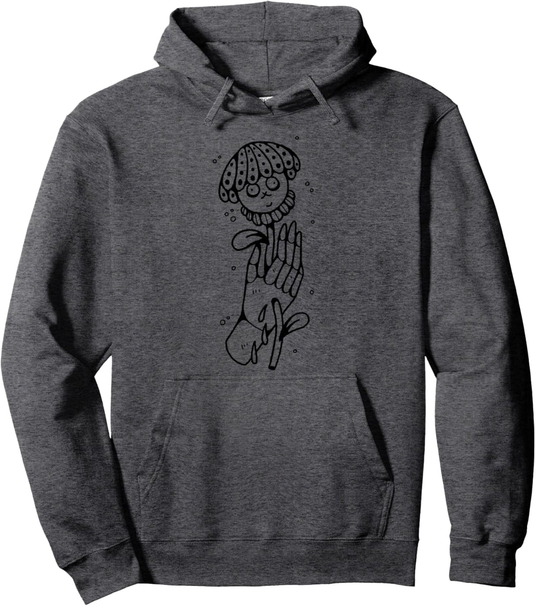 Verrückte Katze Löwenzahn Lustiges Geschenk Anime Katzen-Fan Pullover Hoodie