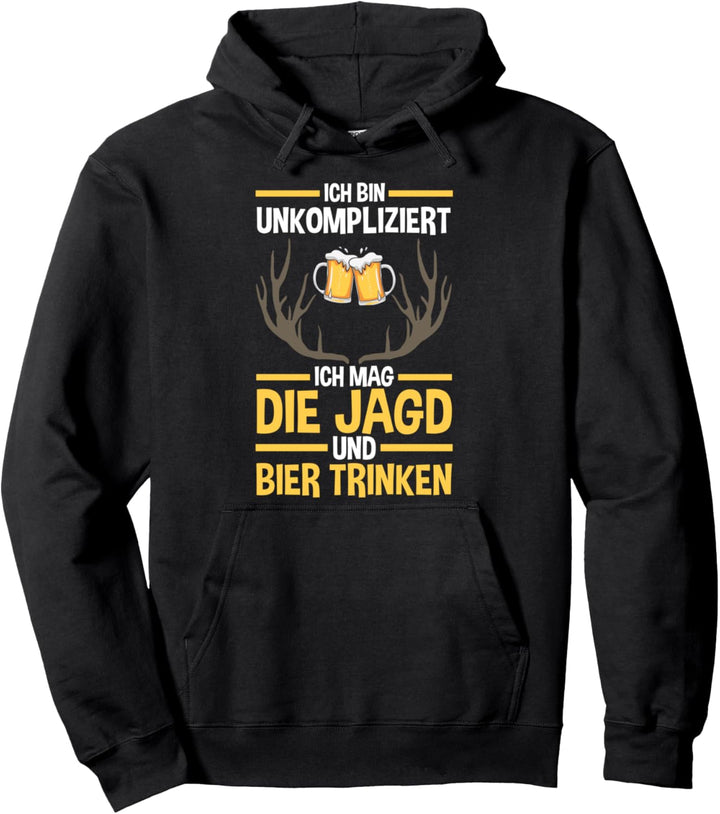 Jäger Bier Jagd Pullover Hoodie