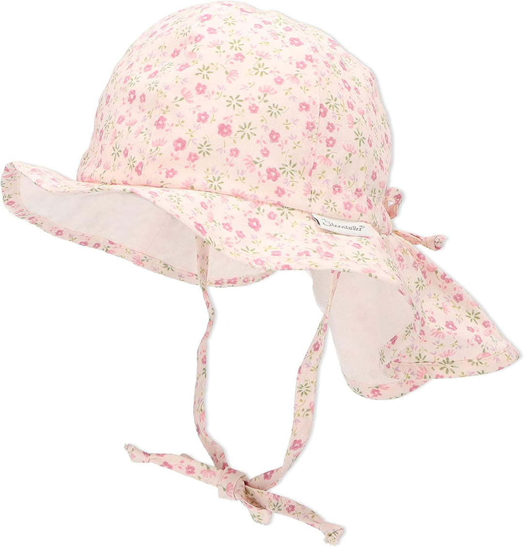 Sterntaler Mädchen Sonnenhut Fleur Hut 43 Rosa, 43 Rosa