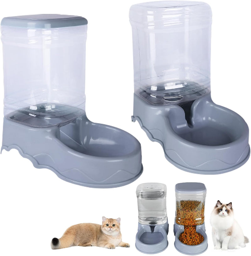 Haustierwasserspender automatischer Katzenfuttermittel 3.5L Kleine mittelgrosse Haustier Automatisch