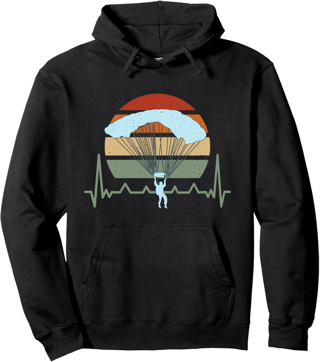Fallschirmsprung Fallschirmspringen Fallschirmspringen Falls Pullover Hoodie