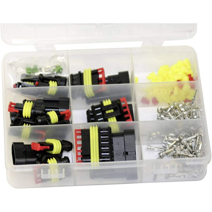 TE Connectivity Superseal Set AMP-Superseal 1.5mm Series Rastermass: 6 mm 30S001 1 Set