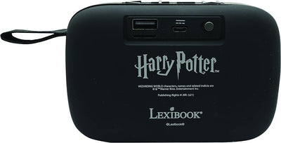 Lexibook Warner Harry Potter - Tragbarer Bluetooth-Lautsprecher, Kabelloser, USB, TF-Karte, Akku, BT