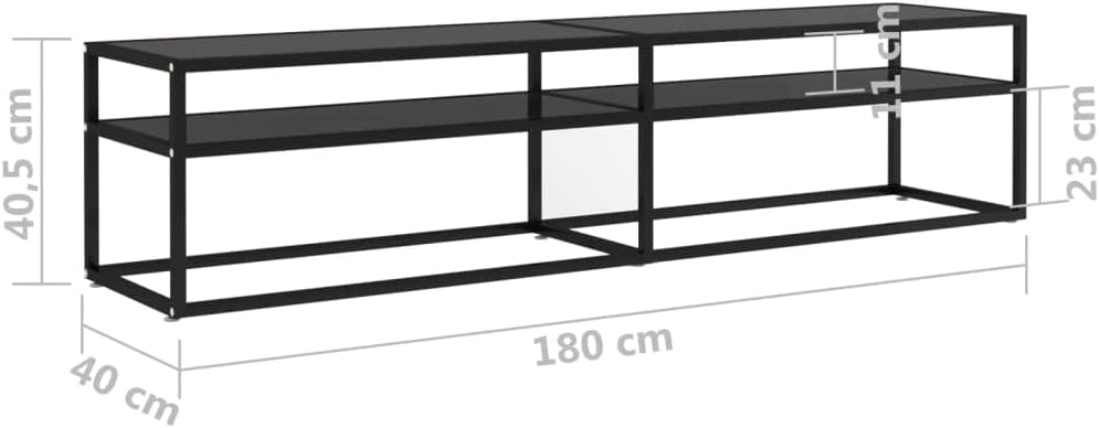 vidaXL TV Schrank Lowboard TV Möbel Tisch Board Sideboard Fernsehtisch Fernsehschrank HiFi-Schrank S