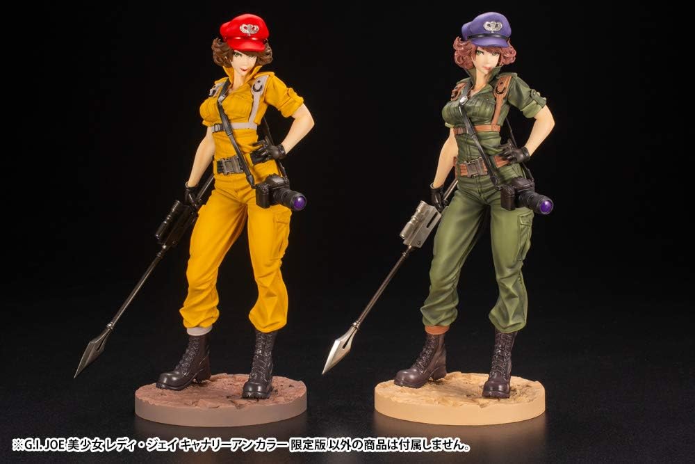 Kotobukiya G.I. Joe Lady Jaye Canary Ann 1/7 Scale Bishoujo Figure Statue