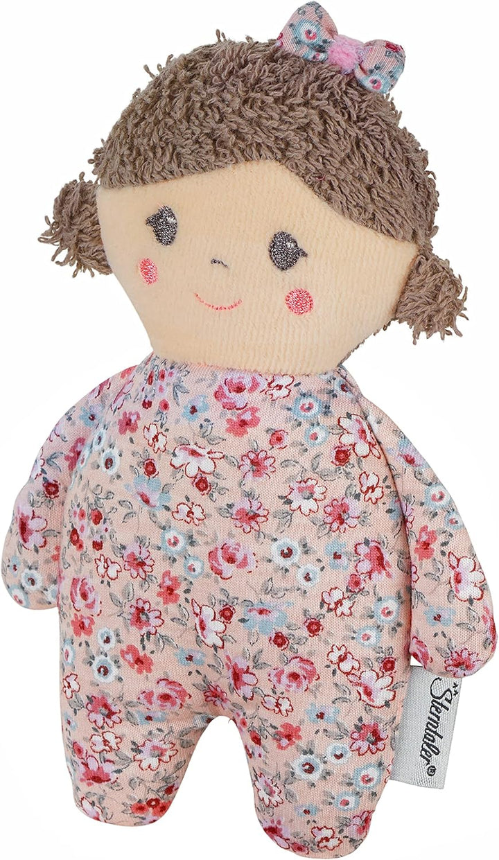 Sterntaler Spielpuppe S Amelie & 3001451 Spielpuppe, Integrierte Rassel, Alter: Für Babys ab der Geb