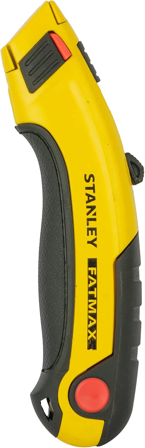 Stanley Fatmax Messer 1-10-778 (mit einziehbarer Klinge, 170 mm Länge, robustes Zinkdruckgehäuse mit