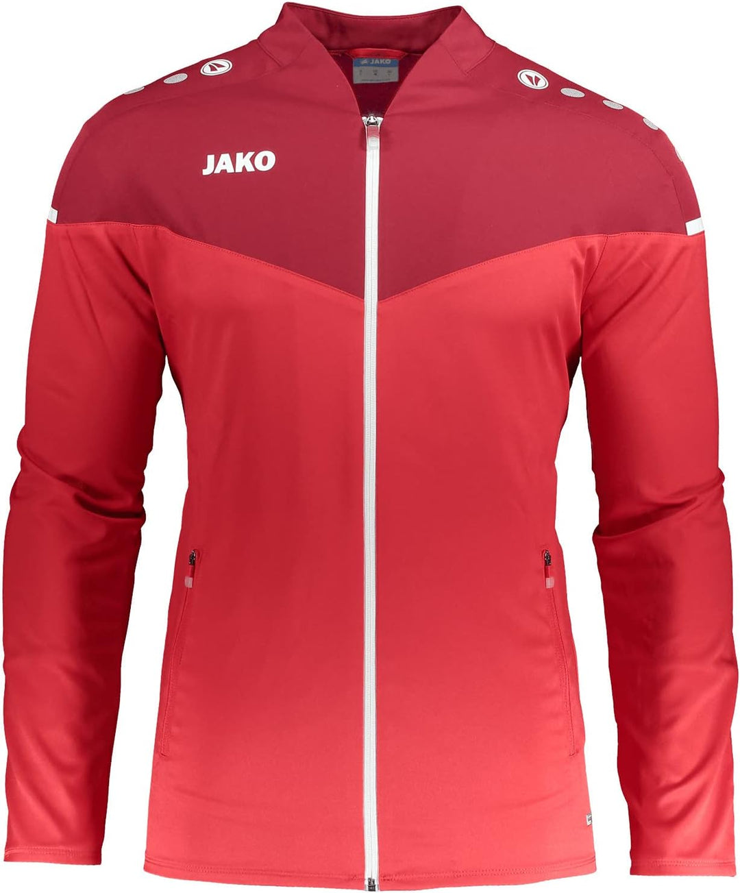 JAKO Herren Präsentationsjacke Champ 2.0, marine/darkblue/skyblue, XXL, 9820, M Rot/Weinrot