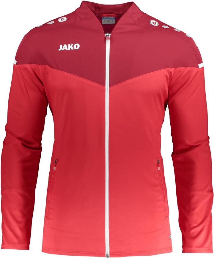 JAKO Herren Präsentationsjacke Champ 2.0, marine/darkblue/skyblue, XXL, 9820, M Rot/Weinrot