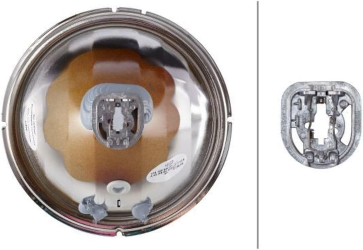 HELLA - Halogen-Fernscheinwerfer - Luminator Chromium Blue - ECE-R7/E1 2254/ECE-R112 - 2 - 1F8 007 5