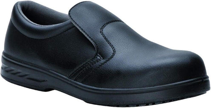 Portwest Steelite Sicherheitsslipper S2, Grösse: 36, Farbe: Schwarz, FW81BKR36 36 EU Schwarz, 36 EU