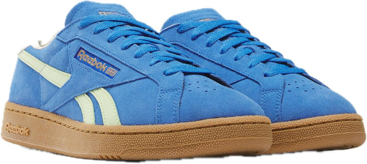 Reebok 100206240 Club C Grounds Verde Bosco 35 EU Kinetic Blue Astro Lime Vintage Chalk, 35 EU Kinet