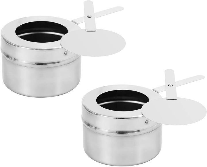 Royal Catering RCCD-RT4_9L Chafing Dish GN 1/1 8,5 L 2 Brennstoffzellen Rolltop Warmhaltebehälter Re