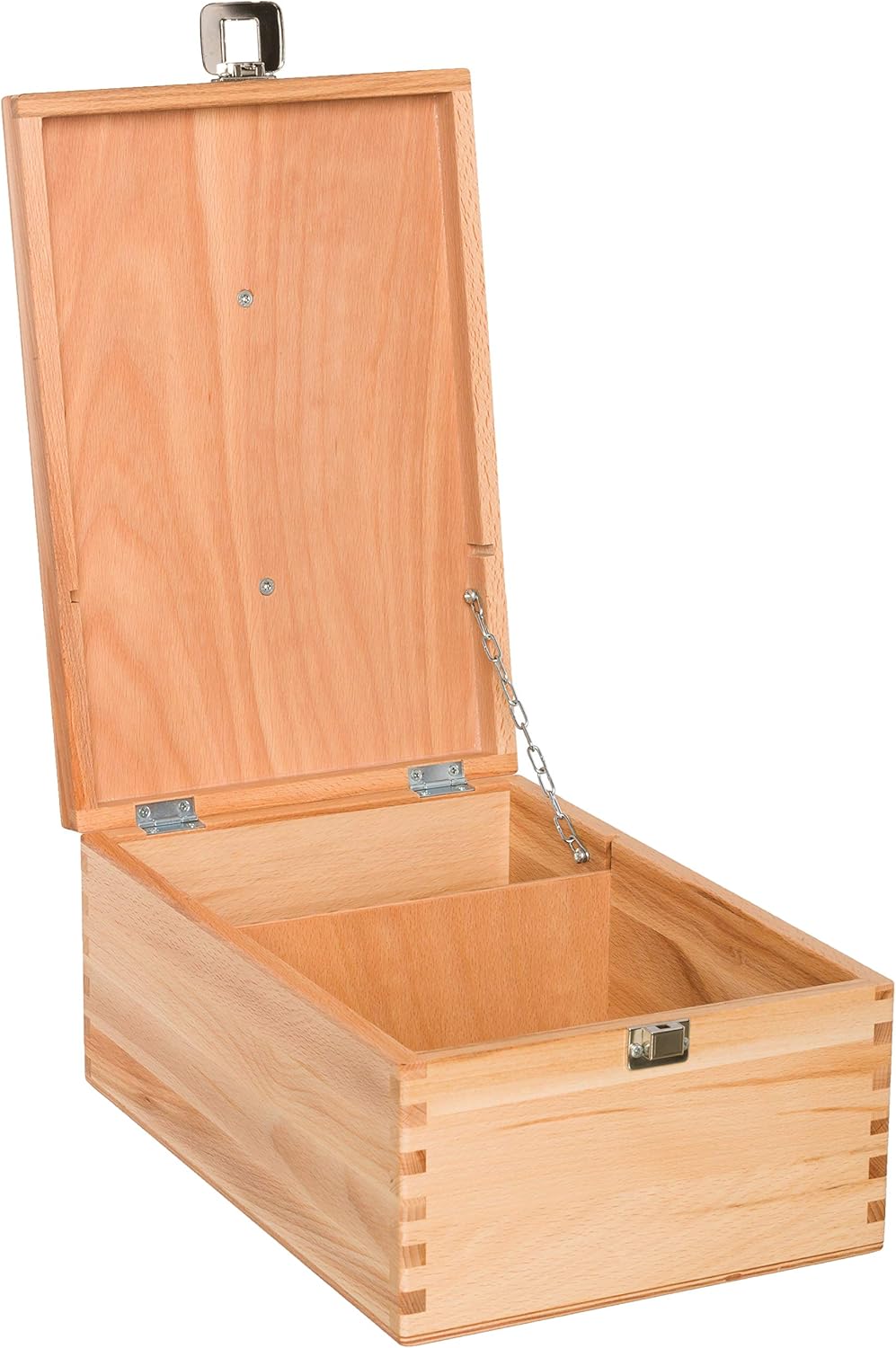 Redecker Schuhputzkasten mit Klappdeckel aus Buche