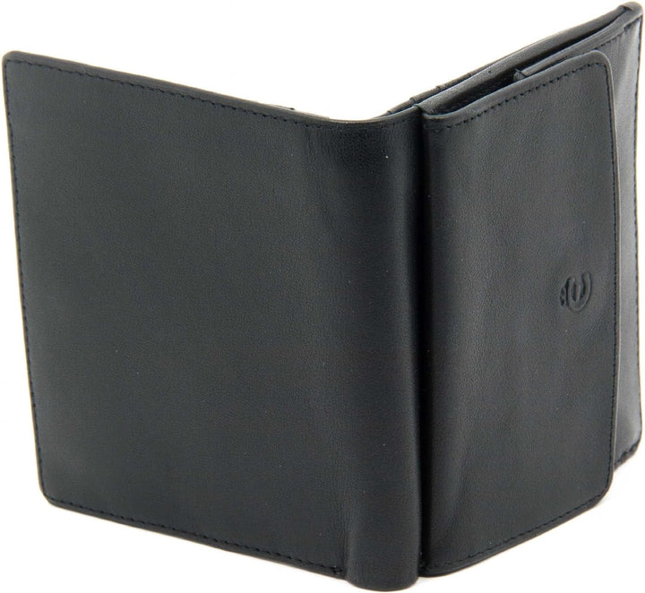 Esquire Münzbörse Logo Schachtelbörse Schwarz 003910