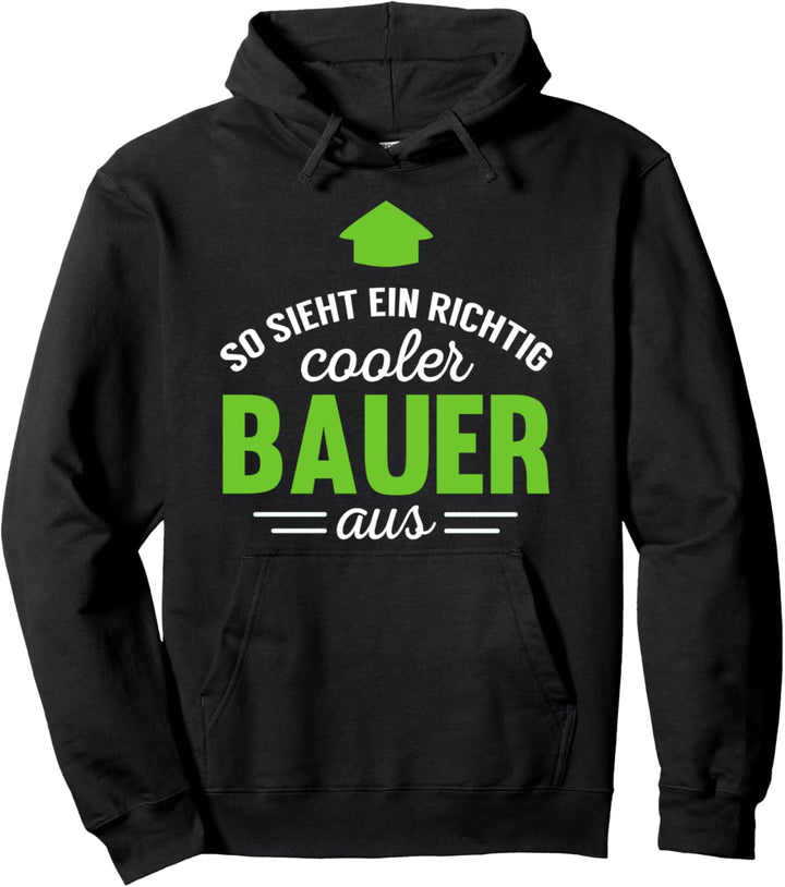 Coole Bauern Sprüche Geschenk Bauer Job Landwirtschaft Agrar Pullover Hoodie