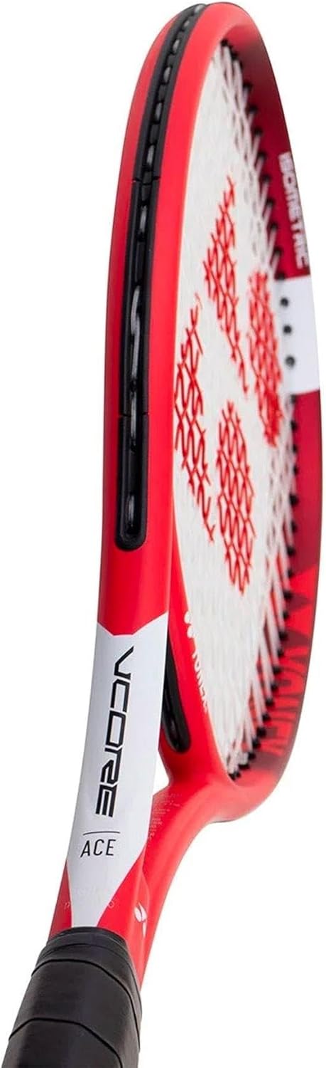 YONEX New Vcore Ace Tango Red besaitet 260g Tennisschläger Allroundschläger Rot - Blau 0