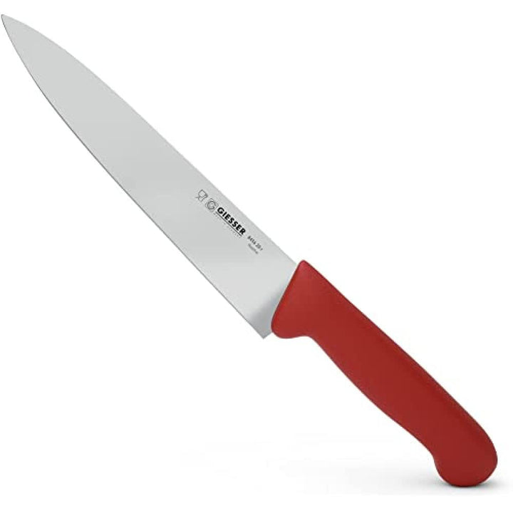 Giesser seit 1776 - Made in Germany - Tranchiermesser rot, Basic Red, Klinge 20 cm, rutschfest, schm