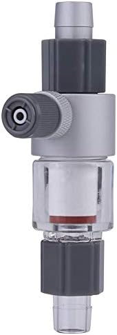Aquarium CO2 Diffusor Metall Acryl Kohlendioxid Diffusor CO2 Diffusor Aquarium Zubehoer mit Muttern