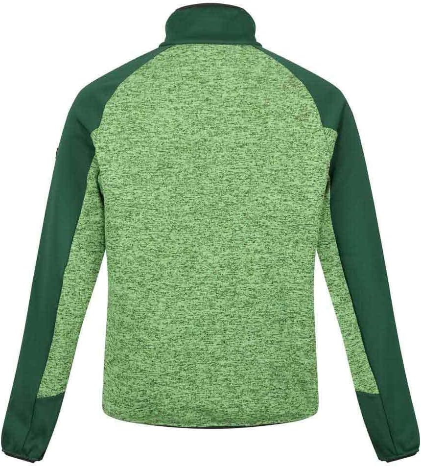 Regatta Coladane V Strickfleecejacke Herren Grün M, Grün M