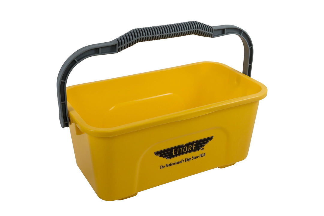 Ettore 86000 3-Gallonen-Supereimer mit Griff, Plastik, gelb, 26.035 x 44.45 x 18.4 cm, Gelb