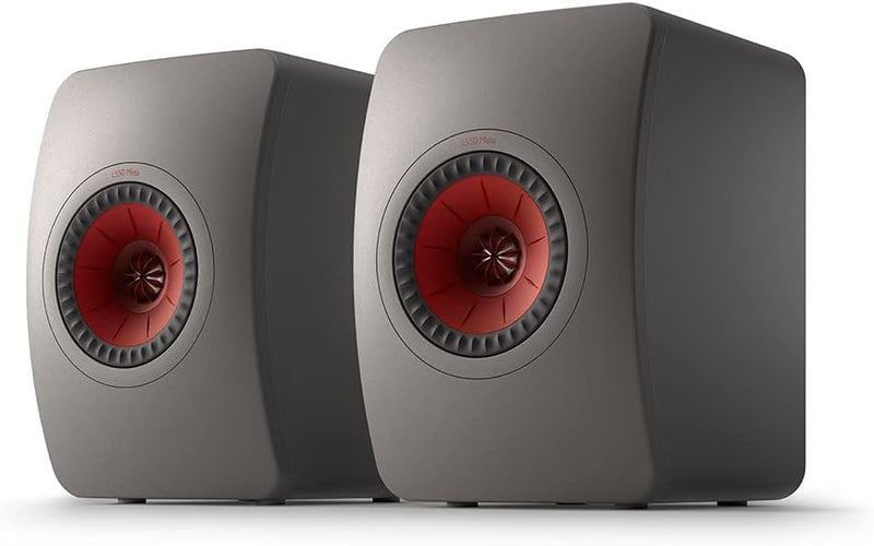 KEF LS50 Meta Regallautsprecher Titanium Grey, Monitorlautsprecher | HiFi | Heimkino | 40-100 Watt T