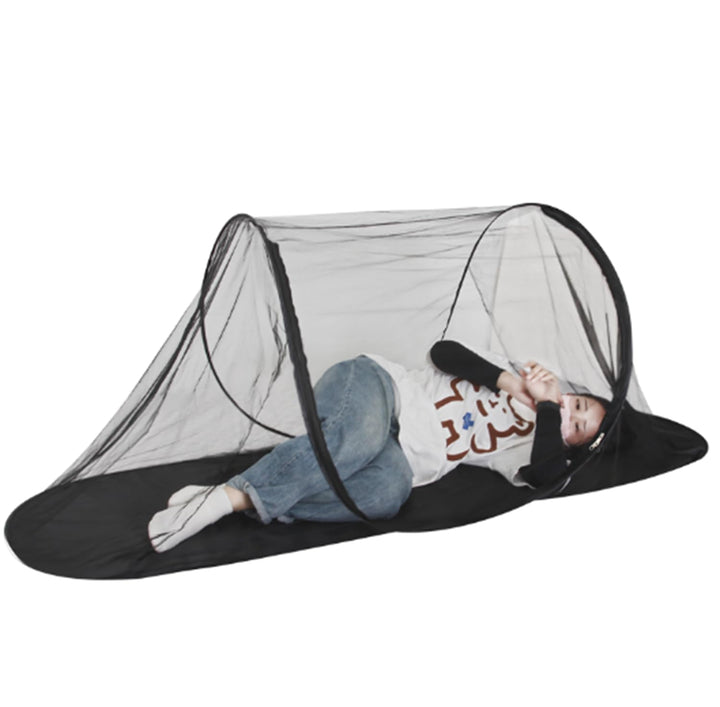 Schnell faltbares Moskitonetz, tragbares Campingzelt, Heimbett, ultraleichtes Pop-up-Moskitonetz, Ou