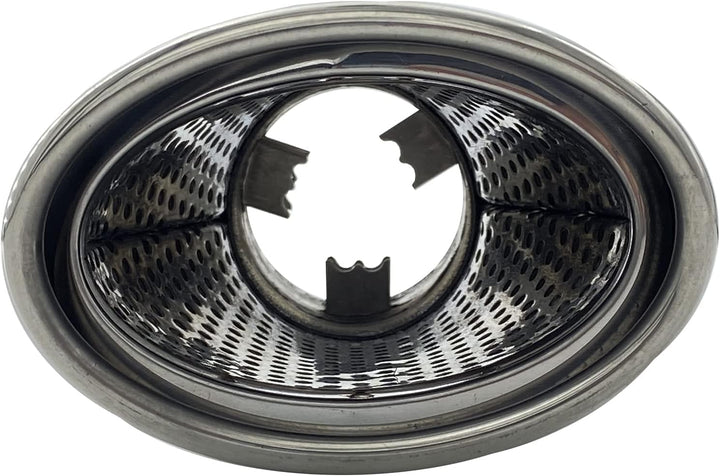 Simoni Racing TRX/75 Exhaust Tip Oval, INOX