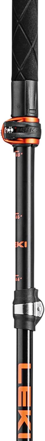 Leki Makalu FX Carbon Stöcke black-orange-naturalcarbon 110-130cm, black-orange-naturalcarbon 110-13