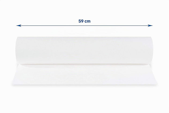 Funny Abdeckrollen aus Zellstoff 2-lagig, hochweiss, 59 cm, 1er Pack (1 x 9 Stück) 59 cm Single, 59