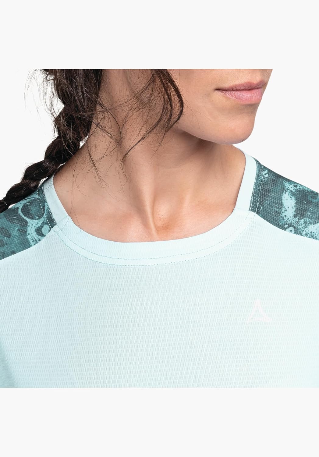 Schöffel Damen Shirt Valbella L, atmungsaktives Radtrikot, schnell trocknendes Funktionsshirt mit 4-
