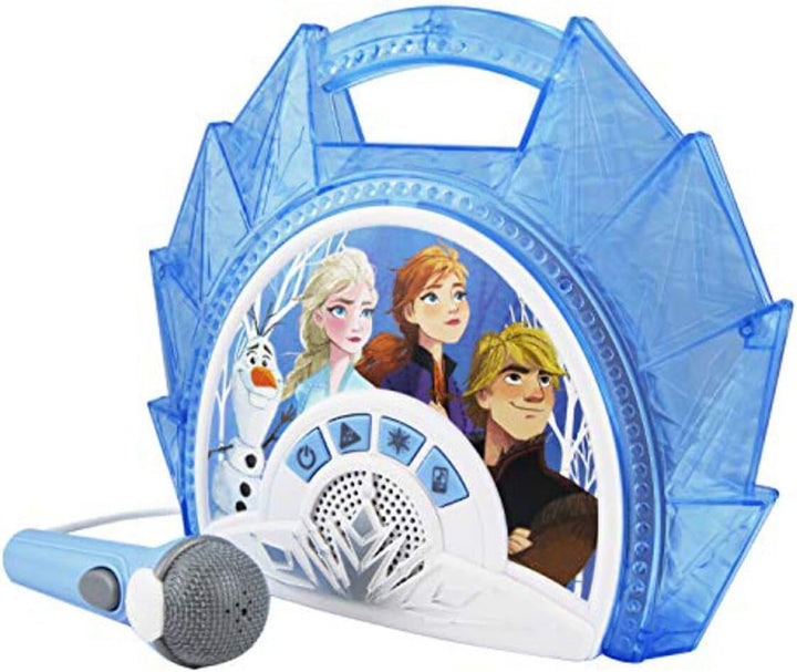 Disney Eiskönigin 2 / Frozen 2 Karaoke Maschine mit Mikrofon für Kinder - eKids FR-115V2