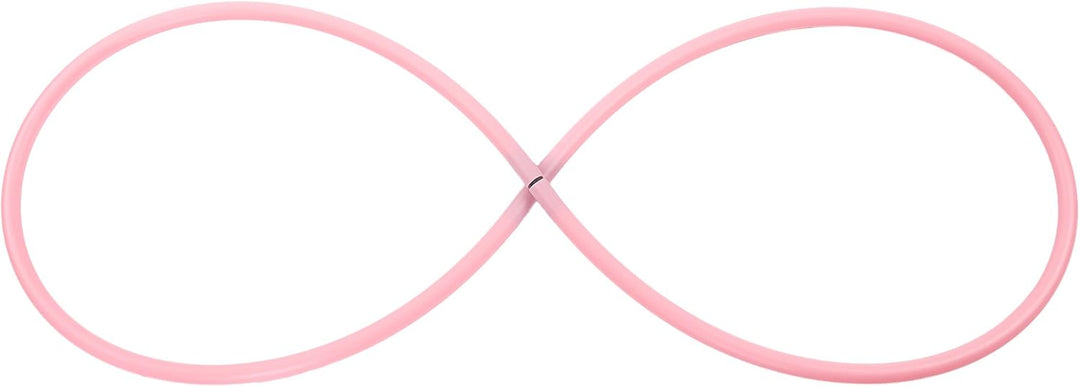 Faltbarer Hula Hoop, HDPE-20mm, farbig, Ø90/95/100/105cm Pink Ø105cm, Pink Ø105cm