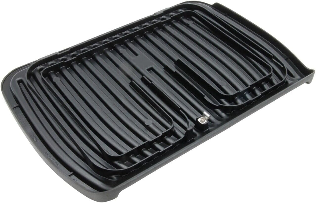 Grillplatte Unten kompatibel mit/Ersatzteil für Tefal TS-01043490 GC750D GC7508 OptiGrill Kontaktgri