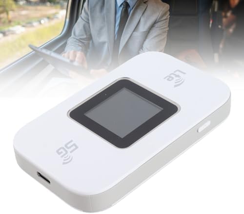 4G LTE WiFi -Modemrouter, Tragbarer mi NI -WiFi -Router mit SIM -Kartensteckplatz, 300 Mbit/S Hochge
