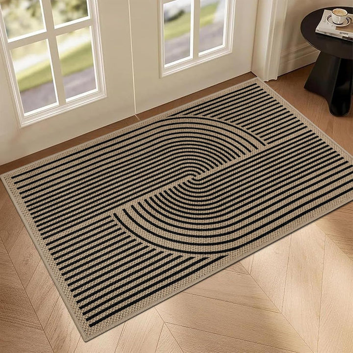 Homcomodar Fussmatte Innen Waschbar Fussmatte Schmutzfangmatte Innen 60 x 90 cm rutschfest Fussmatte