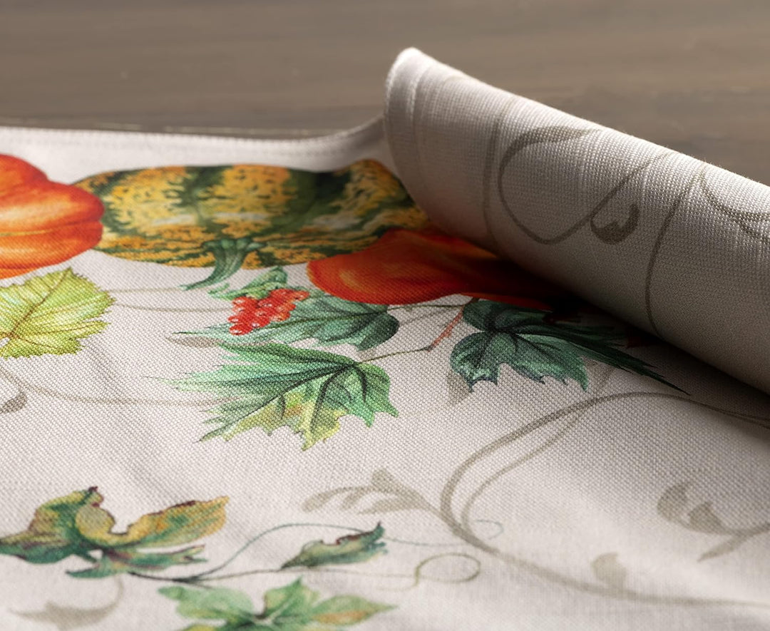 Maison d' Hermine Tischsets, 100% Baumwolle Set mit 4, dekoratives Oster-Tischset, waschbar, Abendes