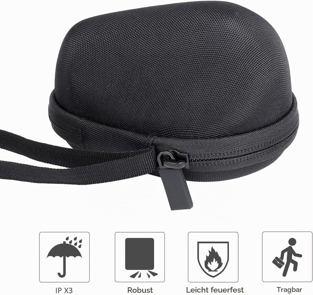 co2CREA Hart Tragbare Reise Schutzhülle Tasche für Logitech Lift Vertikale Ergonomische Maus, Nur Ta