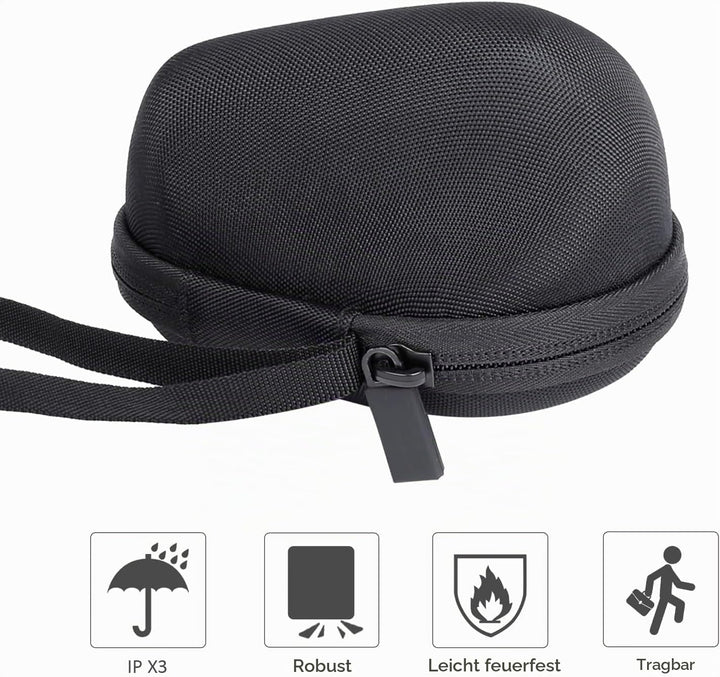 co2CREA Hart Tragbare Reise Schutzhülle Tasche für Logitech Lift Vertikale Ergonomische Maus, Nur Ta