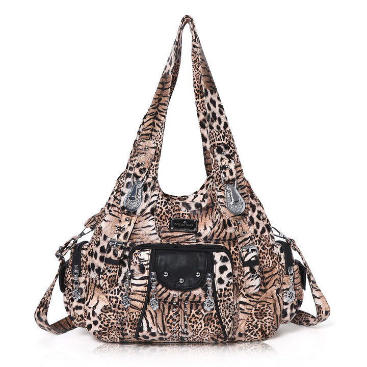 Angel Kiss Xs160199-1 Schulterhandtaschen Braun / Schwarz, Braun / Schwarz