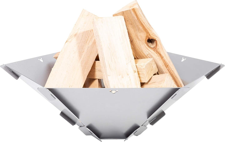 FENNEK Hexagon. Mobile, demontierbare und steckbare Feuerschale aus