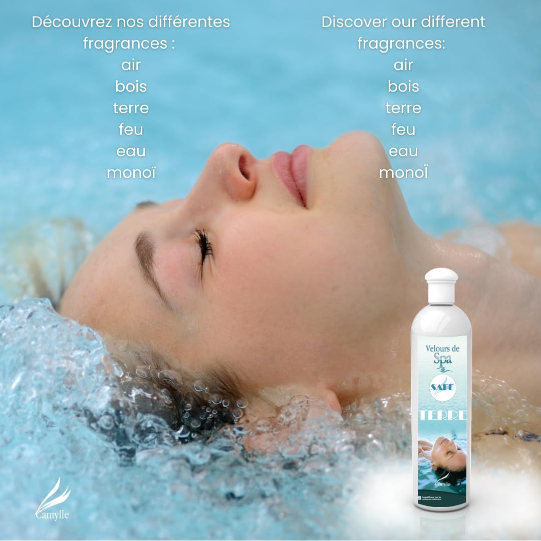 Camylle - Whirlpool Badezusatz safe EAU - Whirlpoolzusatz - Ein bezaubernder aquatischer Duft - 250m