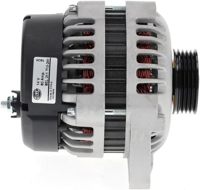 HELLA - Generator/Lichtmaschine - 14V - 80A - für u.a. Renault Clio II (BB_, CB_) - 8EL 011 710-241