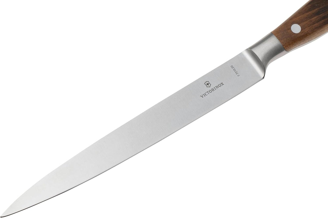Victorinox, Grand Maître, Profi Filetiermesser, Extra Scharfe Klinge, gerader Schliff, 20 cm, Edler
