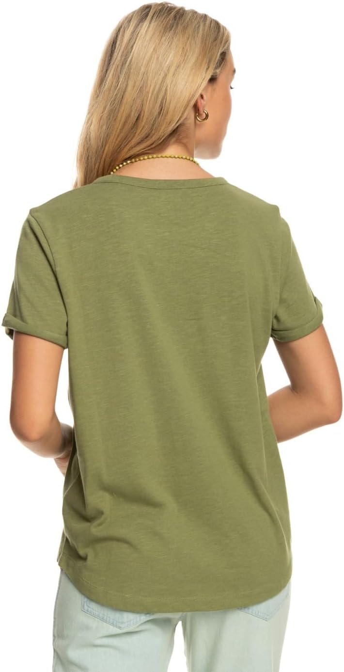 Roxy Damen Ocean After Bluse (1er Pack) S Loden Green, S Loden Green