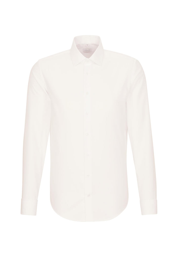 Seidensticker Herren Men Shaped Gala Businesshemd 37 Ecru(021006), 37 Ecru(021006)