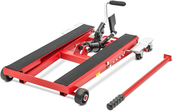 ConStands - Motorrad Hebebühne für Chopper/Custombike Hydraulisch XL kg Rot CB58042
