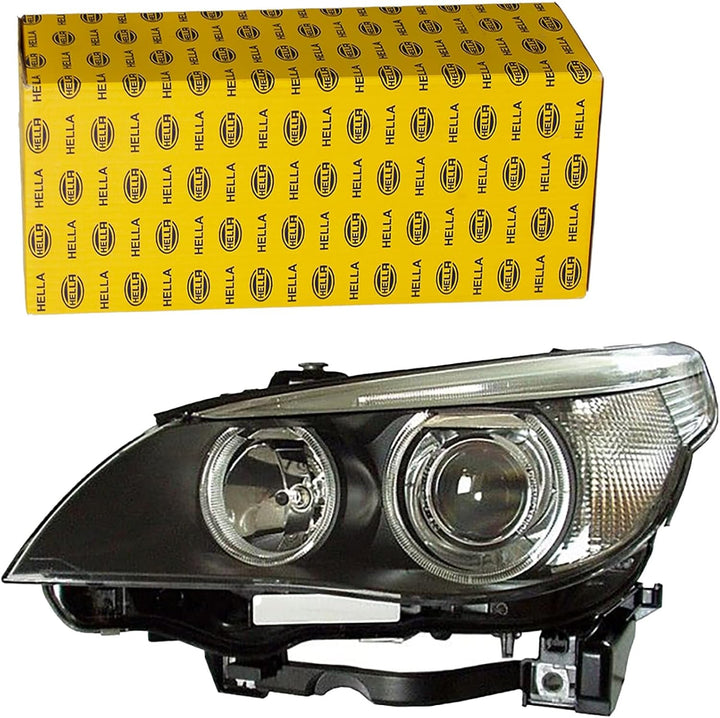 HELLA 1EL 160 292-011 Halogen/LED/Bi-Xenon Scheinwerfer - BMW 5er (E60) - für Rechtsverkehr - rechts
