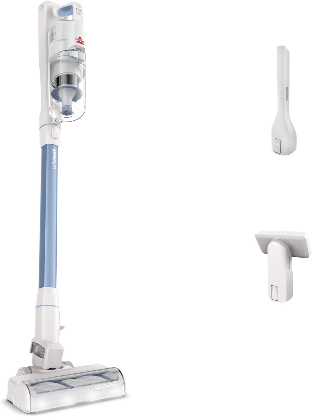Bissell PowerClean, kabelloser Staubsauger, 200W, LED-Leuchten, Nicht verheddernde Bürstenrolle, 3-i